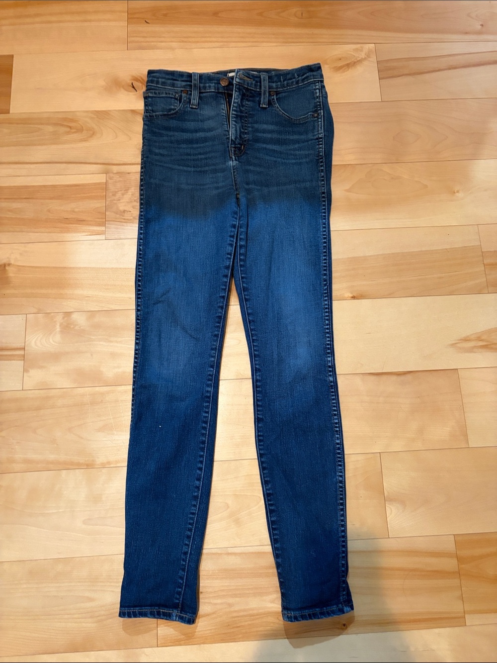 Madewell Indigo High-Rise Skinny Jeans